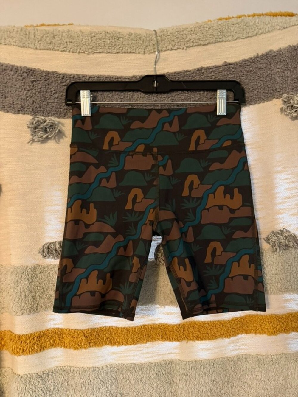 Teva x Parks Project Wild Rivers Landscape Recycled Bike Shorts Size Small S